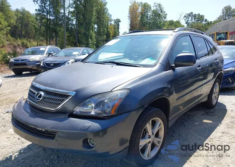 2008 Lexus Rx 400H from USA, damaged, VIN JTJHW31U682040553